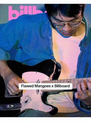 With his gentle guitar and mesmerizing loops, @Flawed Mangoes is bringing #hopecore to the masses. 💫 He discusses his music's appeal, streaming with #KaiCenat and more in his Billboard digital exclusive Genre Now cover story. #flawedmangoes #guitartok #ambientmusic #loop #missingpieces #thebeginning #newmusic #newartist #guitarist 