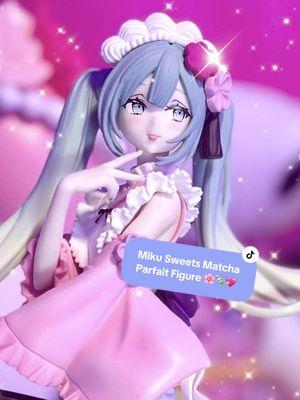 Exceed Sweet Sweets Matcha Parfait Miku Figure! I got her Sakura ver.🌸🌸🌸I love her hair bows so much!🌸💖🍡 🍡 🍵 🌸 🍡 🍵: #hatsunemiku #miku #projectsekai #pjsk #colorfulstage #projectsekaicolorfulstage #mikuexpo #mikuedit #mikumiku #mikufigure #mikucollection #projectsekaicolorfulstagefeathatsunemiku #vocaloid #vocaloids #vocaloidmiku #leoneed #moremorejump #nightcordat25 #sakuramiku #racingmiku #初音ミク好きと繋がりたい #初音ミク #初音ミクコスプレ #初音ミクイラスト #プロジェクトセカイカラフルステージ #プロジェクトセカイ #プロジェクトセカイカラフルステージfeat初音ミク #cutecoreaesthetic