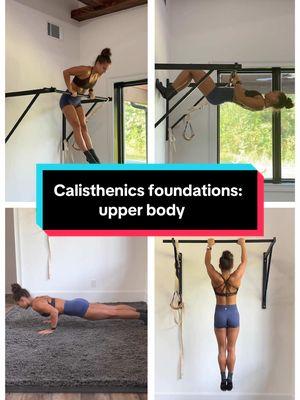 Calisthenics fundamentals: upper body edition   Train with me in the Paradigm of Perfection + Train app!  There are currently 3 calisthenicsfundamentals programs (and more to come)!   Fit: @PTULA | code*: LAURA  Supps: @Legion Supplements | code*: LAURA *I do make a small commission when my code/link is used, which helps memake more content for you! ❤️   © 2025 Paradigm of Perfection, LLC   #workouttok #workout #calisthenics #calisthenicsbasics #beginnercalisthenics #calisthenicsexercise #calisthnicsbeginnerexercise #fyp 