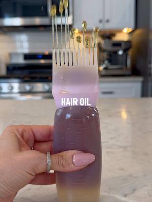 Viral hair growth oil 🎀✨💖 #hairoil #hairroutine #hair #DIY #hairgrowth #asmr #asmrsounds #pink #haircare  Recipe: 1oz Castor oil 1oz Jojoba oil 2oz Coconut oil (melted) 1oz Pumpkin seed oil 1oz Rosemary oil