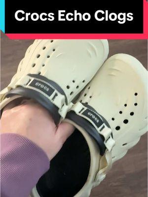 @Crocs NEW DROP Croc Echo has such a futuristic design with tons of colors. They're gonna sell out fast, so l recommend checking these out before they gone. #crocsTe #crocsclogs #echoclogs #slides #clogs #echoclogs #crocecho #crocs4life #drip #newdrop #crocsgang #newarrival #crocswithnosocs #crocsshoes #valentinesdaygiftideas #toptierjanuary #tiktokshoploveatfirstfind #crocsandsocks #ttslevelup