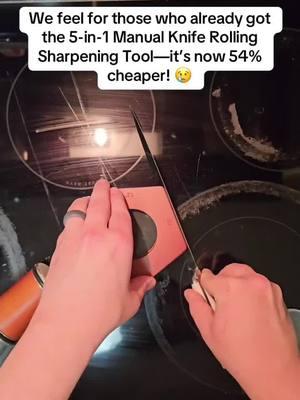 5-in-1 sharpener for precise and easy knife maintenance! 🔧✨#TikTokShop #rollingknifesharpener #kitchenknifesharpener #knifesharpeners 