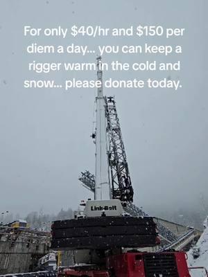 You can make a difference today.  donate. #cranegirl #cranerental #cranegang #cranelife #cranegame 