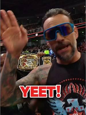 YEET isn’t a gimmick… it’s a way of life. 🙌 #WWE #CMPunk #JeyUso