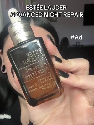 gifted by Estée lauder.  For AM/PM use BEFORE moisturizer 🥰🪩 @esteelauder #advancednightrepair #thenightclub  @The Estée Lauder Store @Estée Lauder #advancednightrepair #skincare #ad 