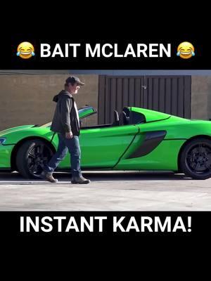 Bait McLaren Prank 😂 #Pranks #JoeySalads #Cars 