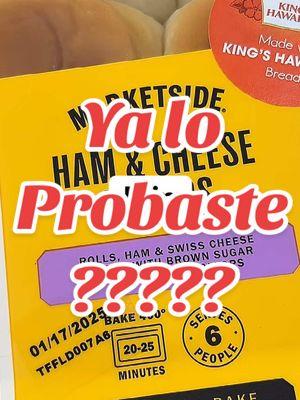 Cuéntame si sabías de esto ?????garantizado , un 10 de 10   @marketside #marketsidefromwalmart #kingshawaiian #walmartfinds #readytobake #hamandcheese #kingshawaiianrolls #foodtiktok #recomendacionesAna 