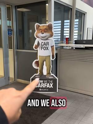 I think we have the most @CARFAX Car Foxes in our dealership! #carfax #carfox #dealership #deaershiplife 