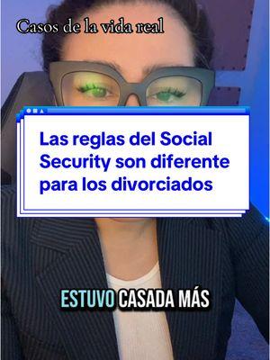 Las reglas de jubilacion del social security son diferente para los divorciados #latinoscreandowealth #latinvestor® #educacionfinanciera #socialsecurity #socialsecuritybenefits #exesposa #exconyuge #exspousesocialsecurity #beneficiosdejubilacion #socialsecurityretirement #exspousalbenefit 