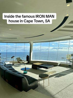 Inside the famous IRON MAN house located on the ocean side cliffs of Cape Town, SA 💥 || #luxurylife #luxury #hometour #luxuryhomes #marvel 