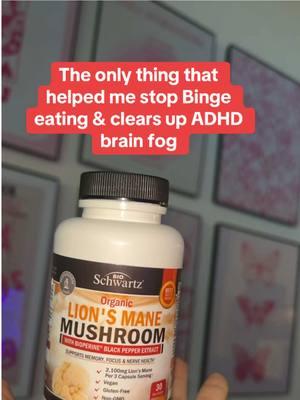 Been taking for over a year! I don’t binge any more and rarely disassociate!! Get your parents/grandparents on it because it helps make new brain cells that can prevent Alzheimer’s & Dementia! #lionsmane #bingeedrecovery #bingeeaiting #alzheimers #dementia 