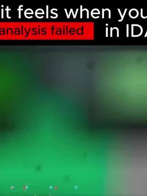 IDA PRO ROCKS!!! The Interactive Data Assembler, more widely recognized as IDA Pro, is a highly esteemed binary disassembly tool. Its fundamental role is to disassemble compiled binaries and programs to aid in reverse engineering. This often applies to languages like C++, which, as a compiled language, seals off access to the source code upon compilation. Through the lens of IDA, however, such barriers can be bypassed. #reverseengineering #cybersecurity #malware