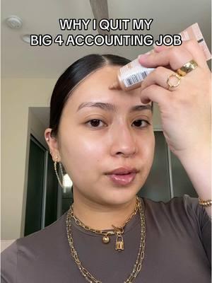 I actually quit last month but tiktok is getting banned so I’m putting it all out there *All opinions are my own. I am not persuading anyone to quit big 4- this was just the best decision for myself and my career goals  #big4 #big4accountant #big4accounting #publicaccounting #quittingmyjob #quitting #quitmyjob #quit9to5 #whyiquitmyjob 