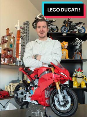 Building the LEGO Ducati PANIGALE V4 R! #lego #asmr #shopping #ducati #motorcycle 