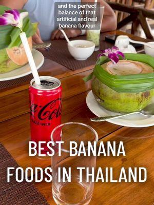 Which one would you eat? 😋 #fyp #recoverywin #thailanddessert #thailandfoodie #thaifood #thaibanana #bananalover #bananadesserts #bestthateverdidit #whatiateinthailand #bananadrop #bananachallenge 