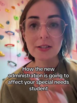 If you’re working with students with disabilities or have a student with special needs, the abolishment of the dept of education is pretty scary. #iepkid #iep #504plan #specialneeds #autismmom #Autismdas #autismparents #parentingtips #deptofeducation #educationadvocacy #educationforall #childpsych #adhdkids #adhdmom #dyslexia #dyspraxiaawareness #learningdisability #learningdifferences #pmhmp #psychnp 