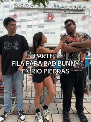 DE LOS PRIMEROS EN FILA #badbunny #dtmf #nomequieroirdeaqui #puertorico #parati #fyp 