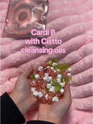 Cardi B with Cistto cleansing oil and makeup remover #cardibwithcistto #cistto #facialcleanser #skincare #cleansingoil #makeupremover #beautyhacks #beautyessentials #ttslevelup #tiktokshopcreatorpicks #fypviralシ #viralfinds 