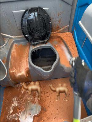 Let’s clean this portapotty #cleaning #portapotty #sinkclean #satisfying #CleanTok 