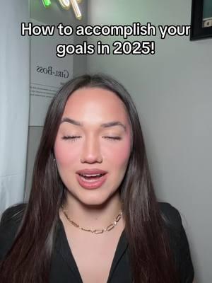 How to accomplish your personal and business goals in 2025 doing just these three simple things that you can start implementing today!!!! 🪽 Stop postponing your success and start now ! 🫶🏻 Follow for more aesthetician advice 💞 #esthetician #estheticianadvice #businessowner #goalsetting #habits #mindset #fy 