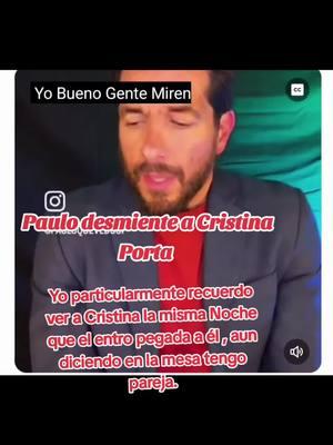 #fypage #fyp #telemundorealitiess #pauloquecedo #Cristina porta#telemundointernacional #viraltiktok #mujeres 