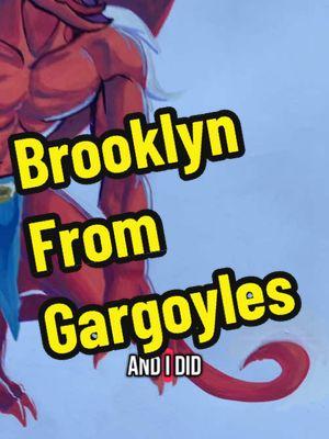 #CapCut Review pt 2! Ft #Brooklyn from #Gargoyles. #acrylicmarkers #artmarkers #productreview #artproducts 