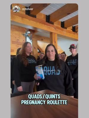 quint/quad moms play pregnancy roulette 😬#quadruplets #quintuplets #Quadmomtok  #viral #fyp #trending #TikTok #momstrip 