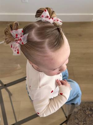 Sweetheart pigtail bows ❤️🥹 #toddlerhair #easytoddlerhair #toddlerhairstyles #toddlerhairideas  #hearthairstyle #valentineshairstyle  #hairstylesforshorthair #toddlerbraids #bowhairstyle #hearthair #pigtailbows #pigtails #hairideas #hairstyle #hairinspo #hair #viralhair #hairtutorial #toddlerhairtutorial #shorthairideas #kidshairstyles #kidshair #girlshairstyle #girlmom #toddler @Salee Hair @T is for Tame @Fairy Tales Hair Care 