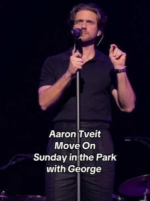 Aaron Tveit said the song Move On from the Stephen Sondheim musical Sunday in the Park with George is his favorite musical theatre song before he sang it at his Palm Desert concert earlier this month.  This was his encore song and it was so wonderful to watch him perform it. I wasn’t familiar with this musical so after reading about it and watching this video, now I can understand why it’s his favorite.  The message I gained from the song is to stop worrying about whether your choices are right or wrong and just move on.  The musical opened in 1984 and won the Pulitzer Prize for Drama and two Tony Awards.  It was inspired by the famous Georges Seurat painting A Sunday Afternoon on the  Island of La Grande Jatte painted between 1884-1886.  I was always fascinated with the painting having studied French Impressionism in school.  So, here is another tie to France from Aaron Tveit.  #aarontveit #stephensondheim #sundayintheparkwithgeorge #moveon  Credit: Instagram amymlau. @Aaron Tveit 