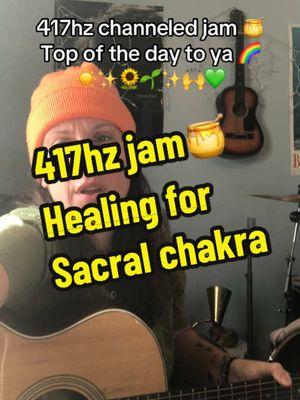 Thank you for letting me know you’re enjoying the 417hz jams. This frequency has helped me move through a lot of change in my life since spring of 24.  May it help you too! 🧡🙌 #energyhealing #lightworker #solfeggio #417hz #for 