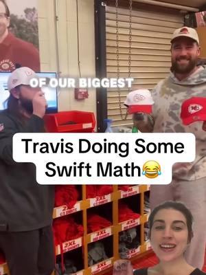 Replying to @FromCAtoNC 2024 now Travis is even some swiftie math with the rest of us 😂😂 so I guess it truly is his title #traviskelcetaylorswift #taylorswifttraviskelce #swiftietiktok #traviskelcetiktok #swiftietok #taylorswiftchiefs #footballswiftie #kansascitychiefs #chiefskingdom #chiefties #traviskelce87 #traviskelceandtaylorswift 