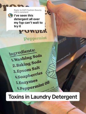 Replying to @KATI Fashion Beauty Life  #tiktokshopcreatorpicks #laundry #laundrytok #laundrydetergent #toxicfree #healthyhabits @Pronounce 