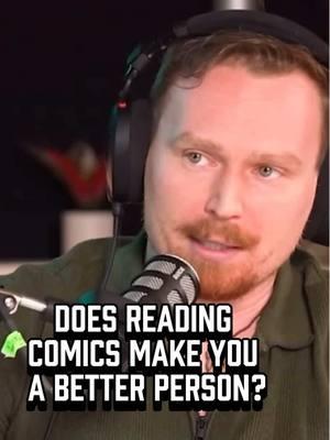 Does reading comics make you a better person? Full interview with @Coy Jandreau on Diary of a Reel Reject on YouTube now! #comics #comic #comictok #marvel #dc #dccomics #marvelcomics #comicbook #comicbooks #graphicnovel #graphicnovels #comicart 