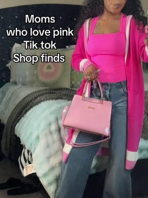 We love pink lol #fyp #fashiontotebag #croctotebag #purses 