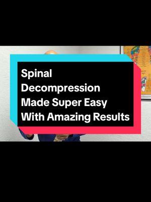 Spinal Decompression Made Super Easy With Amazing Results  #SpinalDecompression #BackPainRelief #HealthySpine #ChiropracticCare #DrAlanMandell #SpinalHealth #PainReliefTips #WellnessJourney #PhysicalHealth #HealthyLifestyle 