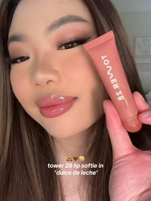 this might be my new fav lip product!!🤎🧸🫧 @Tower 28 Beauty #tower28 #brownlipcombo #juicylips #lippies #lipgloss #lipbalm #glossylips #tintedlipbalm #dulcedeleche #lipsoftie #softlips #makeupreview 