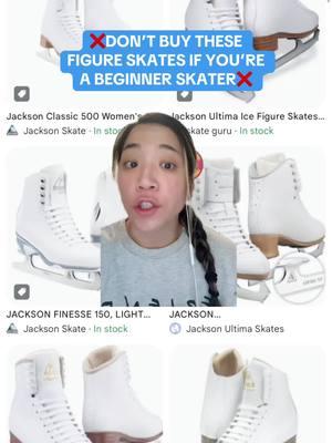 ❌DON’T BUY THESE FIGURE SKATES IF YOU’RE A BEGINNER FIGURE SKATER❌  I get asked about these specific skates/ brand all the time and here are my honest thoughts on these skates as a competitive figure skater and skating coach myself!  #figureskating #figureskates #iceskates #beginnerfigureskater #iceskatingtiktok #greenscreen 