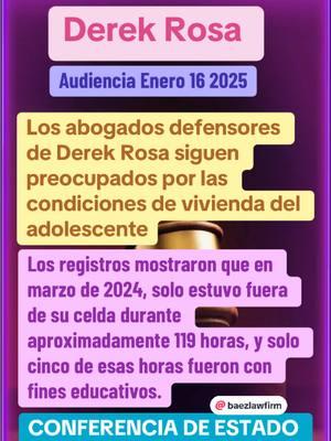 #derekrosainocente #derekrosa #hialeah #derekrosahialeah #derekrosaupdate #derekrosaaudiencia #derekrosacase #derekrosacuba #somoslavozdederekrosa #florida #baezlawfirm @graciedereksrosa @Somos La Voz de Derek Rosa 💯 