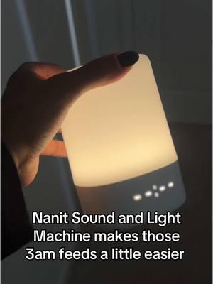 Nanit shines a light in those newborn trenches 💡 #nanit #nanitsoundandlight 