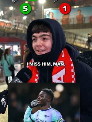 Would Arsenal fans spend six months on crutches to have Bukayo Saka back? 🩼 (w/ @milesaddy)  #arsenal #bukayosaka #saka #PremierLeague #ucl #footballtiktok