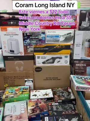 55 Middle Country Rd Coram New York este viernes abren a las 10 A.M. a 6P.M. artículos a $12 y rifas totalmente gratis y artículos de alta gama al 50% de precio #longislandnewyork #newyork #ny #coram #coramny #newyork @BIN360 