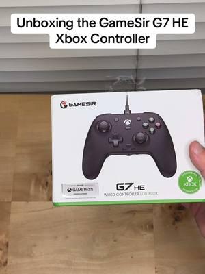 Unboxing the GameSir G7 HE Wired Xbox Controller that comes with Xbox Gamepass #xboxgamer #xboxgames #xboxcontroller #xbox #xboxgamepass 