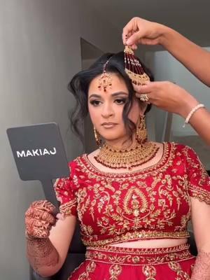 The Makiaj Experience 🤎 #bridaltransformation #makeupartist