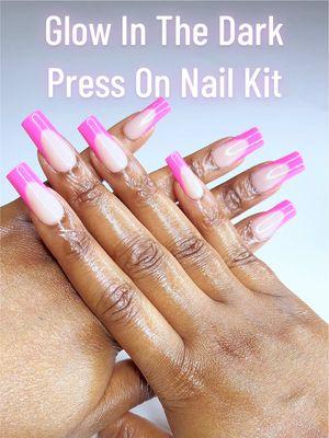 Back again with @SXC Cosmetics press ons ❕ But they’re PINKKKK 💕💖🌸🎀👛🩷💅🏽 & they glow n the dark 🤧😍 #nails #pressonnails #maintenance #diynails #diynailsathome #nailsathome #nails #pressonnails #sxccosmetics #frenchtipnails #frenchies #nailtok #fyp #fypage #howtodopressonnails #pinknails #pinknails💅  #pressonnailstutorial #pressonnailskit #sxcpressonnails #sxcnailkit #athomenailkit #longlastingpressonnails #nailtutorial 