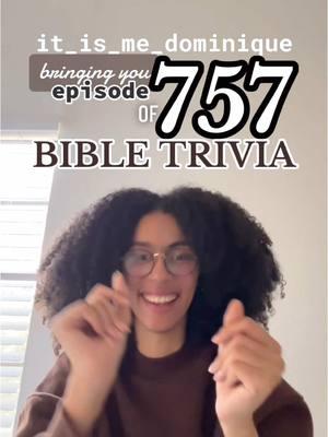 Bible Trivia #757 how did you do?! #bibletrivia #bible #biblefacts #trivia 