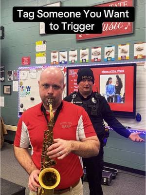 Recreated my first viral post on my page in honor of the possible #TikTokBan. #SaveTikTok #tagsomeone #Saxophone #Funny #Annoying #banddirector #schoolresourceofficer #SRO #InTheMood #RaiseYourYayaYa #fyp 