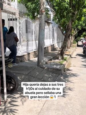 Hija quería dejas a sus tres h1j0s al cuidado de su abuela pero sellaba una gran lección 😱 1#tik_tok #original #drama #viral_video #viral #paratii 