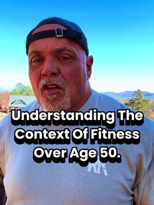 Fitness in the context of being 50+ and not 30+. #aginggracefully #aging #over50 #coachingtips 