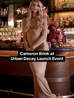 Cameron Brink at the launch party of her Cam Brink x Urban Decay line #cambrink #cameronbrink #WNBA 