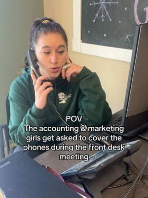 Can we place you on a brief hold pls? 🥴 #petresort #marketing #accounting #backofficevsfrontoffice #sendhelp 